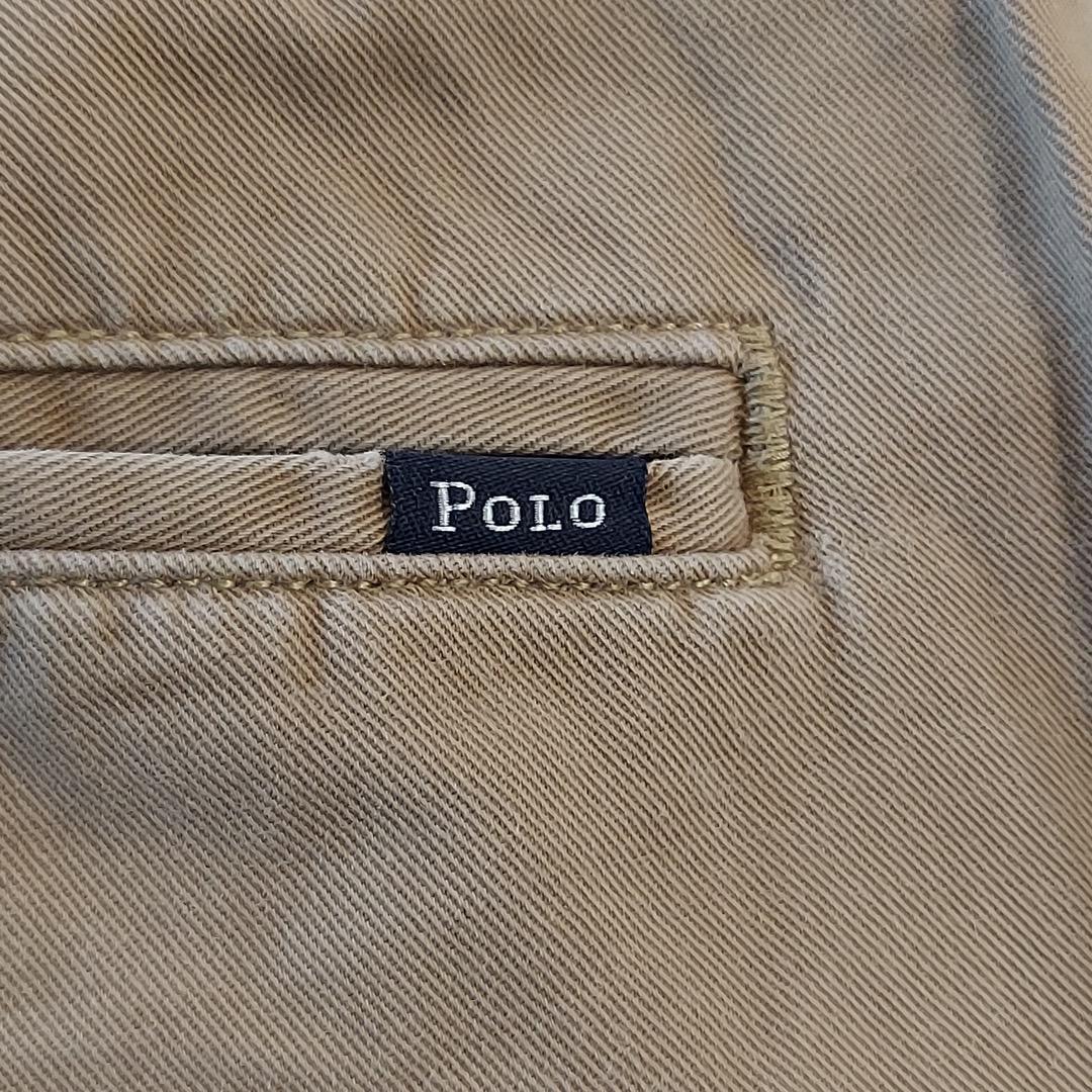ポロ ラルフローレン W34 ポロチノ チノパン 古着 ベージュ 14926