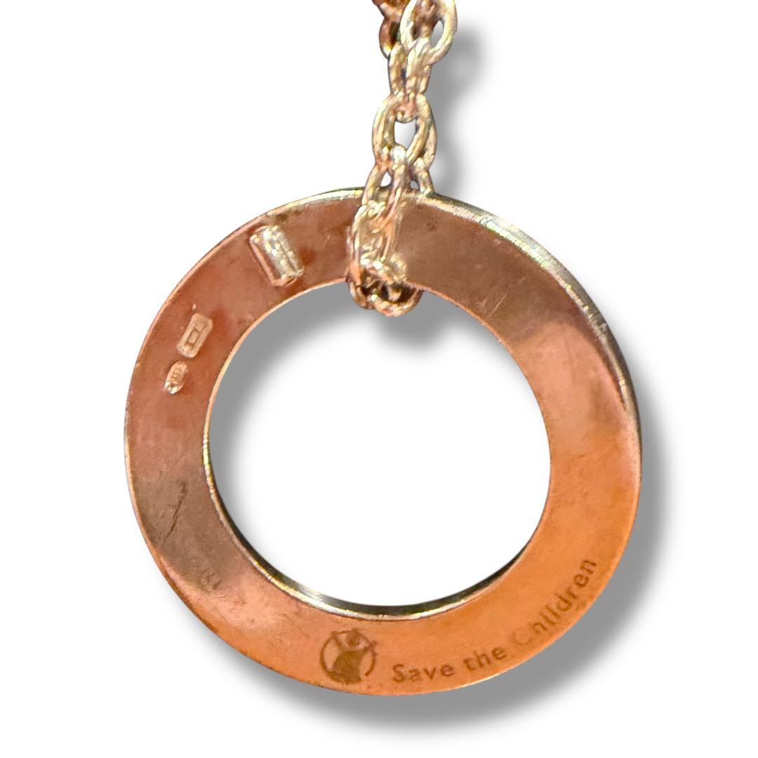 BVLGARI ブルガリ　ネックレス セーブザチルドレン シルバー925 トップ