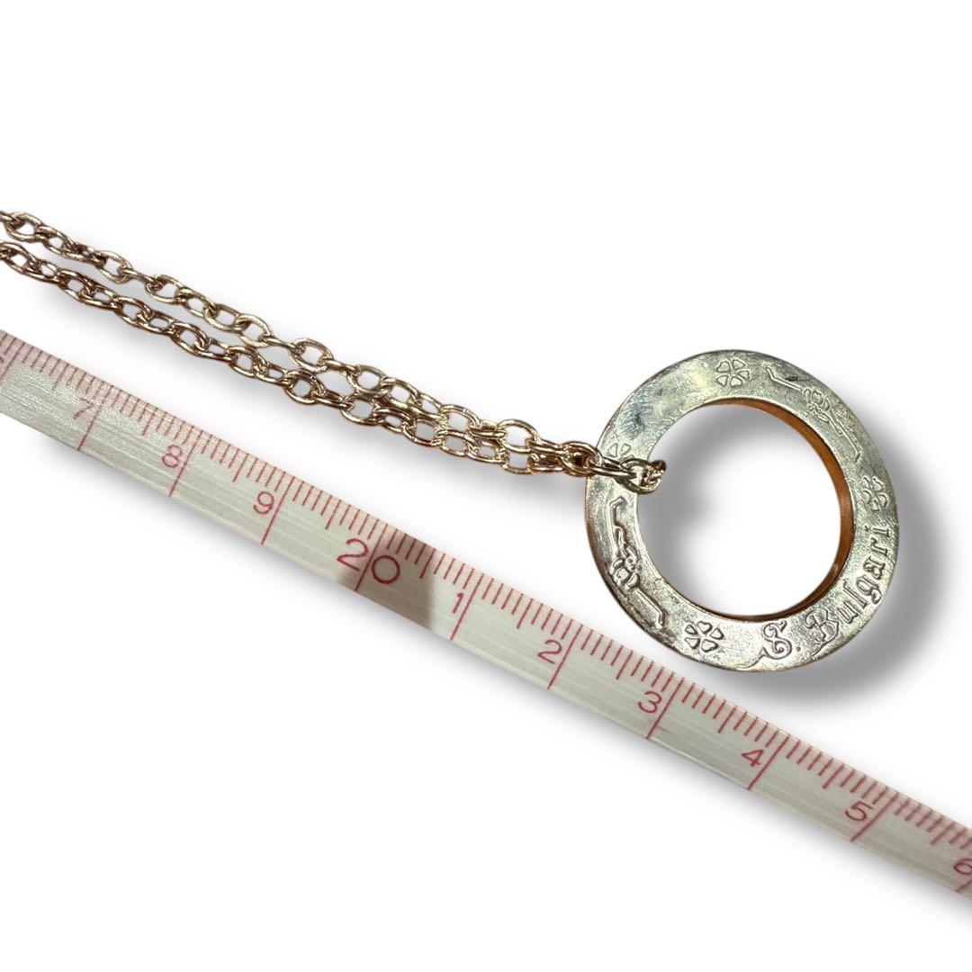 BVLGARI ブルガリ　ネックレス セーブザチルドレン シルバー925 トップ