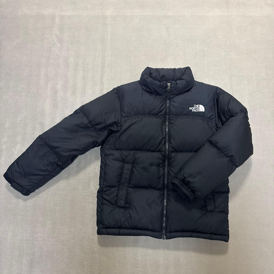 THE NORTH FACE ブラックダウンジャケット 150