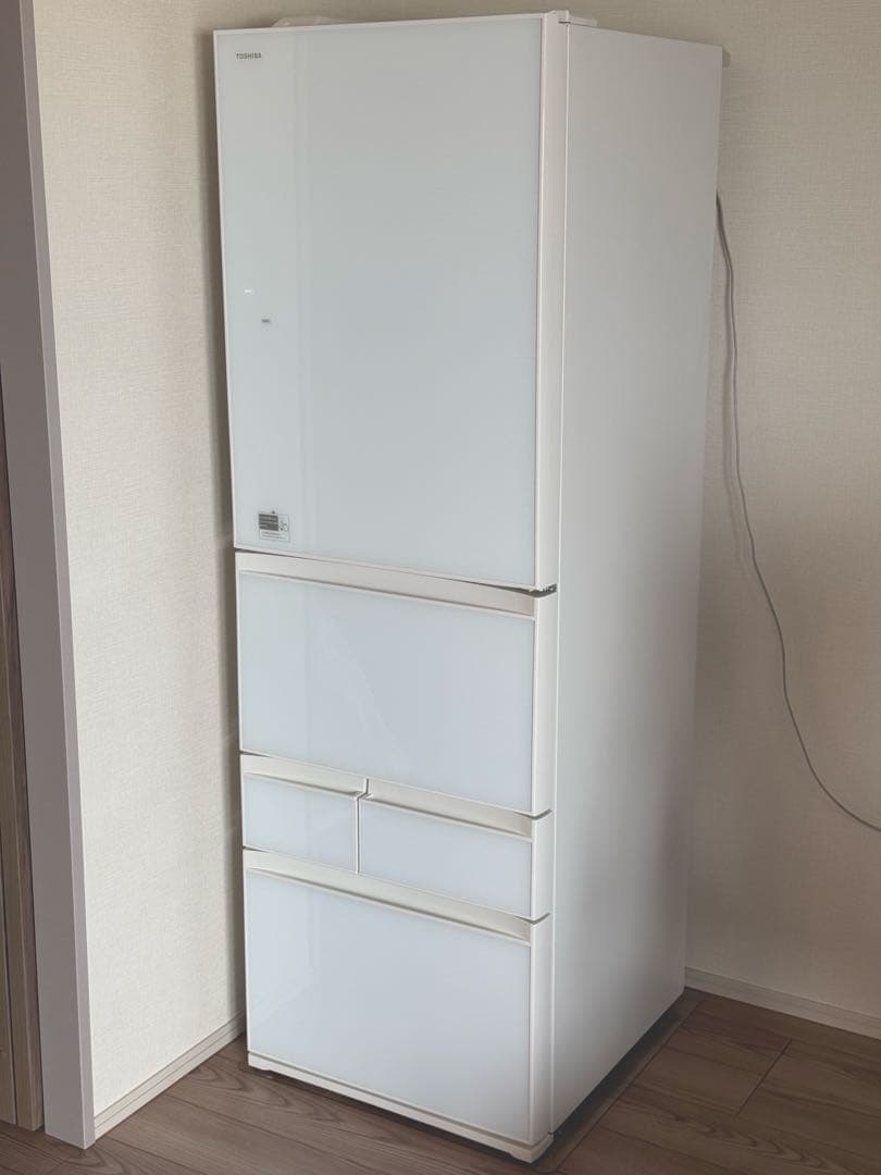 TOSHIBA GR-K41GXV(ZW) 冷蔵庫 410L 2017年製