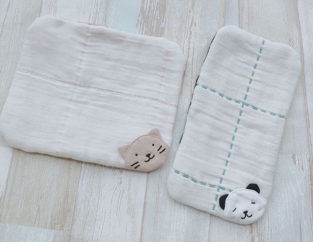 ☆　maffon fuwara 6重ガーゼ　ハンカチ　タオル