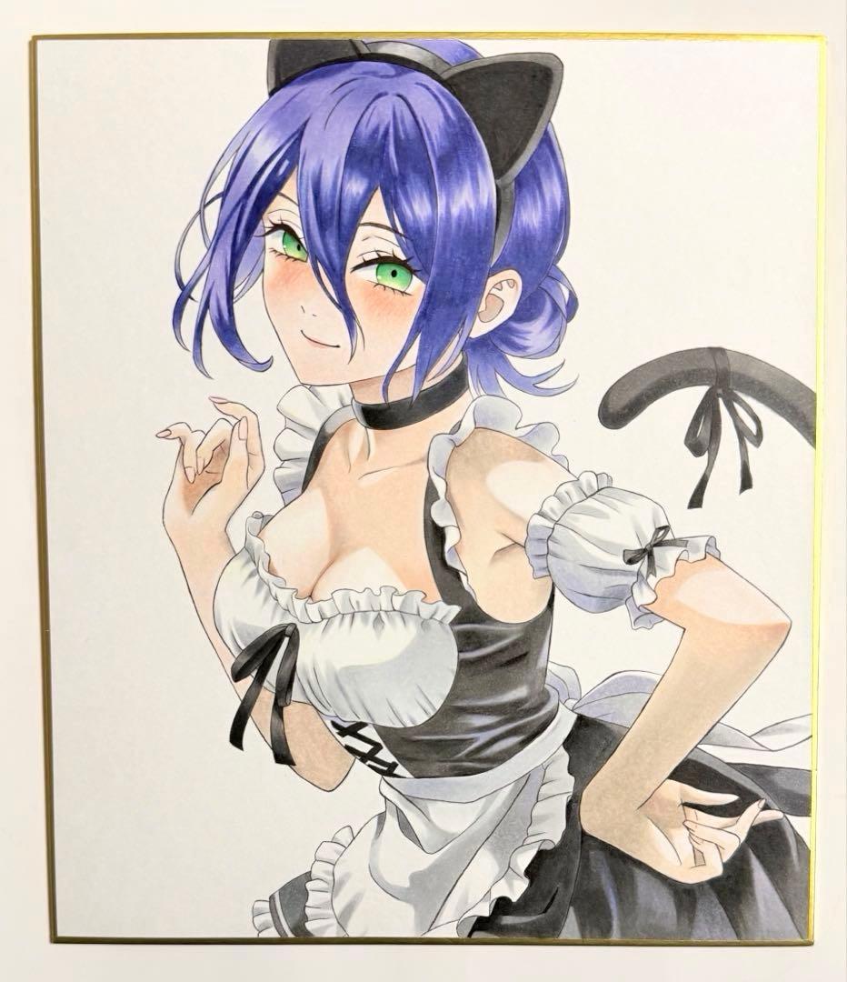 T*a様 チェンソーマン　レゼ　手描きイラスト