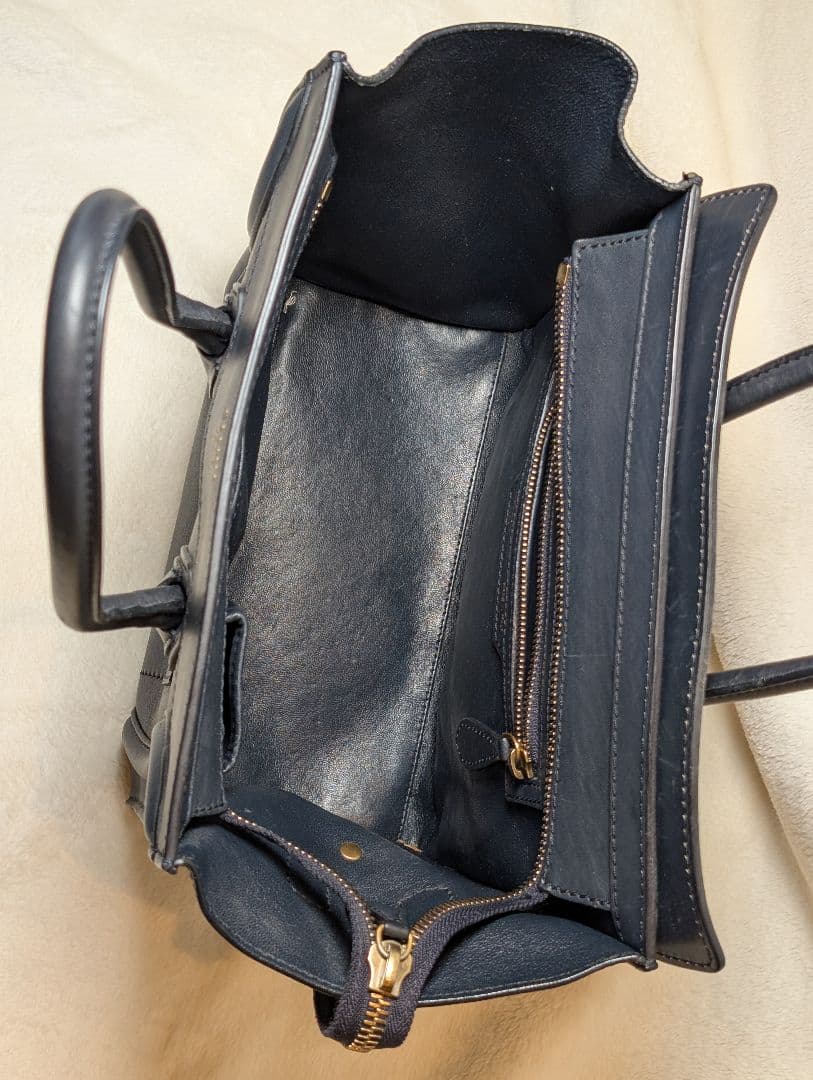 CÉLINE セリーヌ ラゲージ マイクロショッパー ハンドバッグ