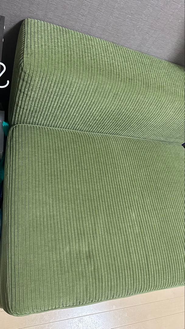 値下げ交渉可能 JÄTTEBO 1.5人掛けソファサムサラダークイエローグリーン