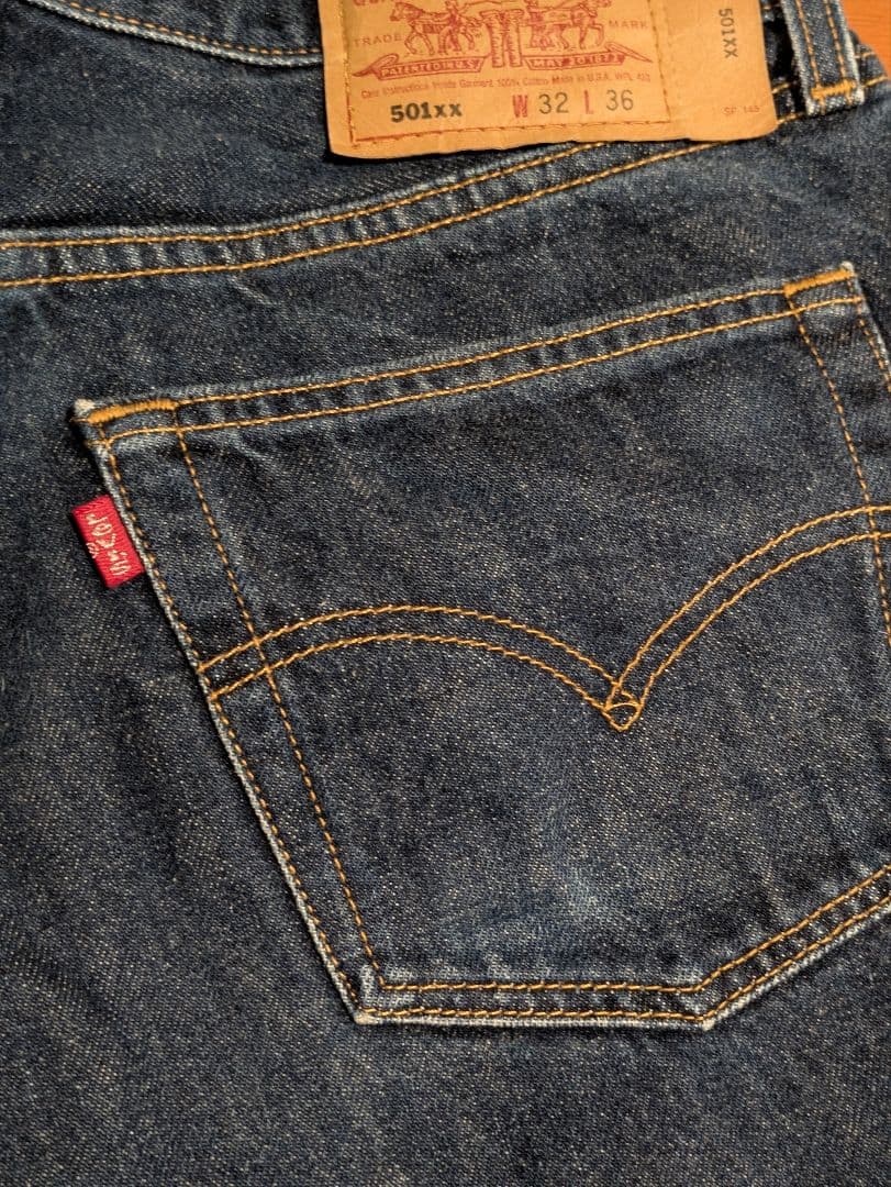 Levi's 501xx 00年 濃紺 553 USA W32 L36