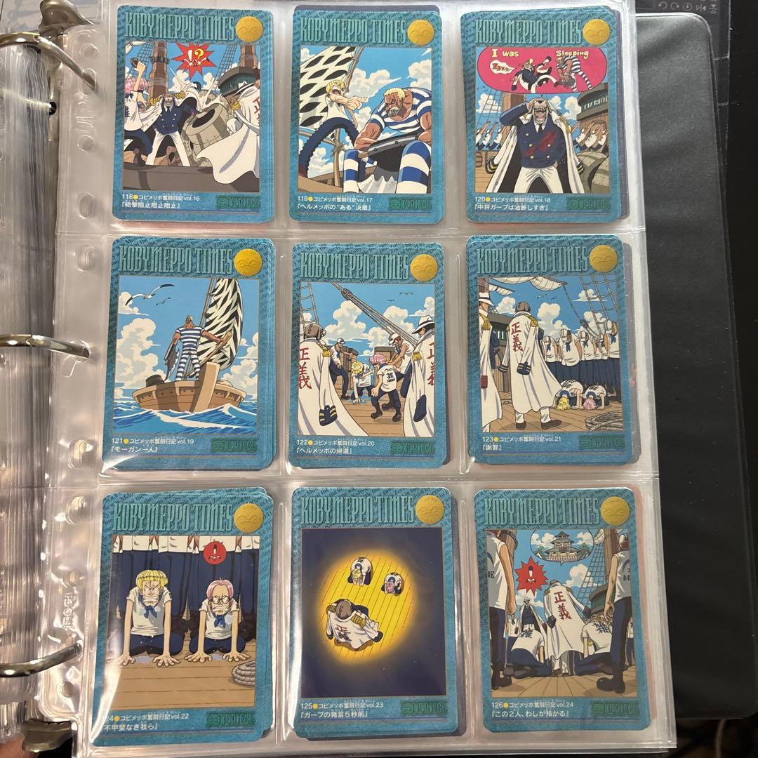 ワンピース　ビジュアルアドベンチャー　まとめ売り　大量　カードダス　セミコンプ