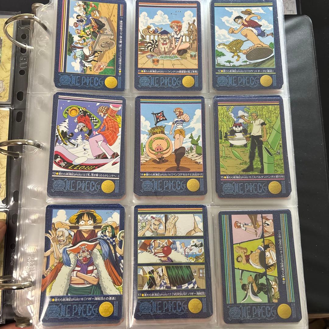ワンピース　ビジュアルアドベンチャー　まとめ売り　大量　カードダス　セミコンプ