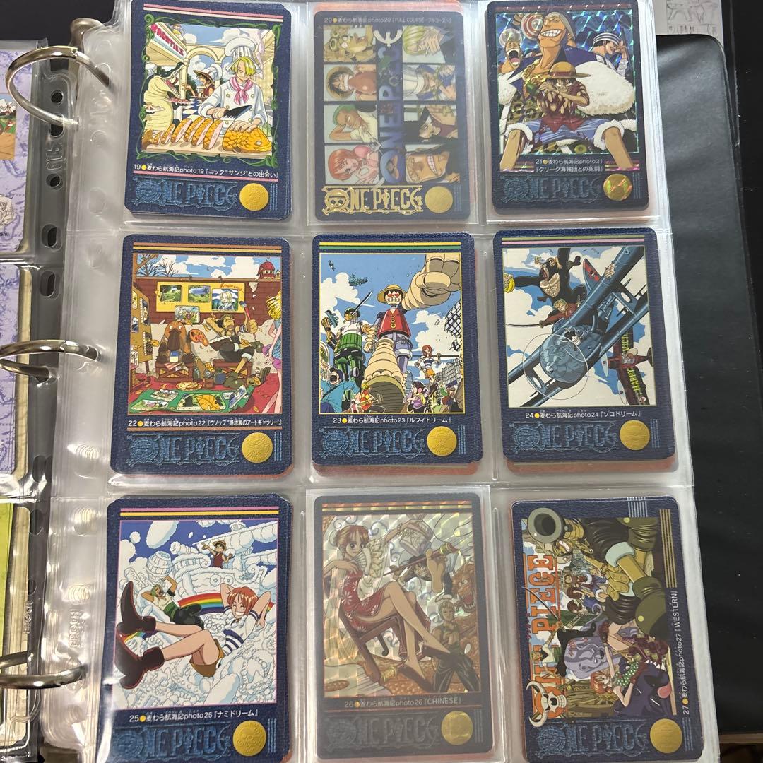 ワンピース　ビジュアルアドベンチャー　まとめ売り　大量　カードダス　セミコンプ