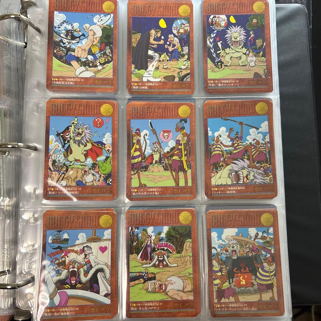 ワンピース　ビジュアルアドベンチャー　まとめ売り　大量　カードダス　セミコンプ