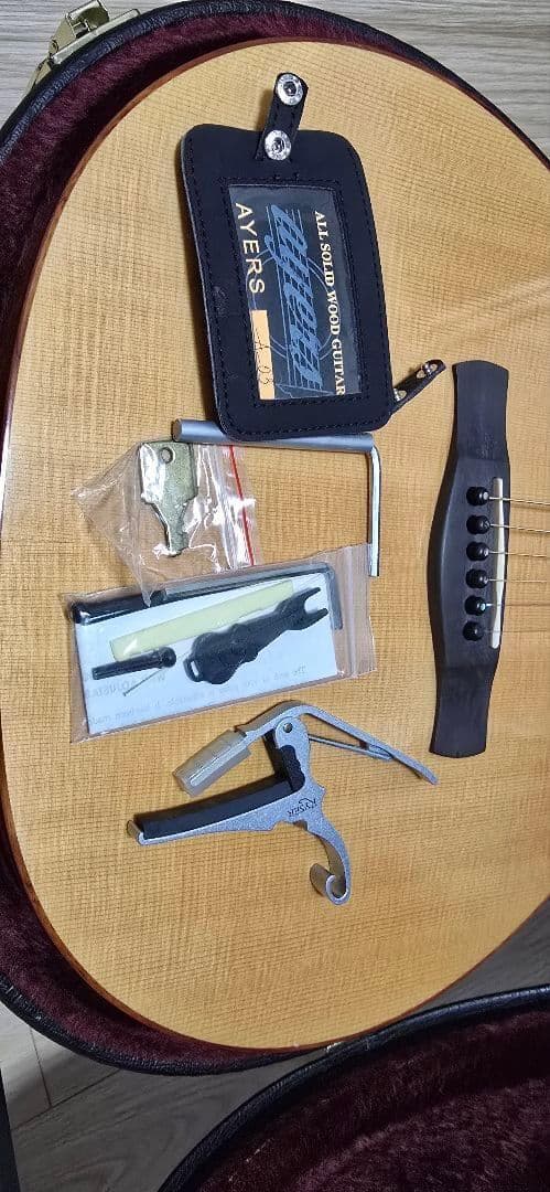 【jun-G 】Ayers　A-03　アコースティックギター　美品