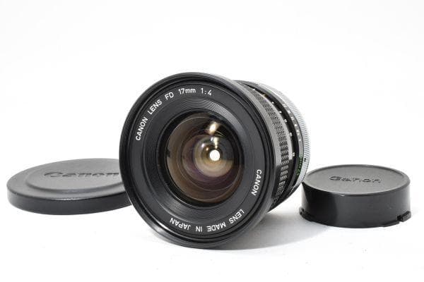 ★希少美品★ キヤノン FD 17mm F4 #825　Oマーク