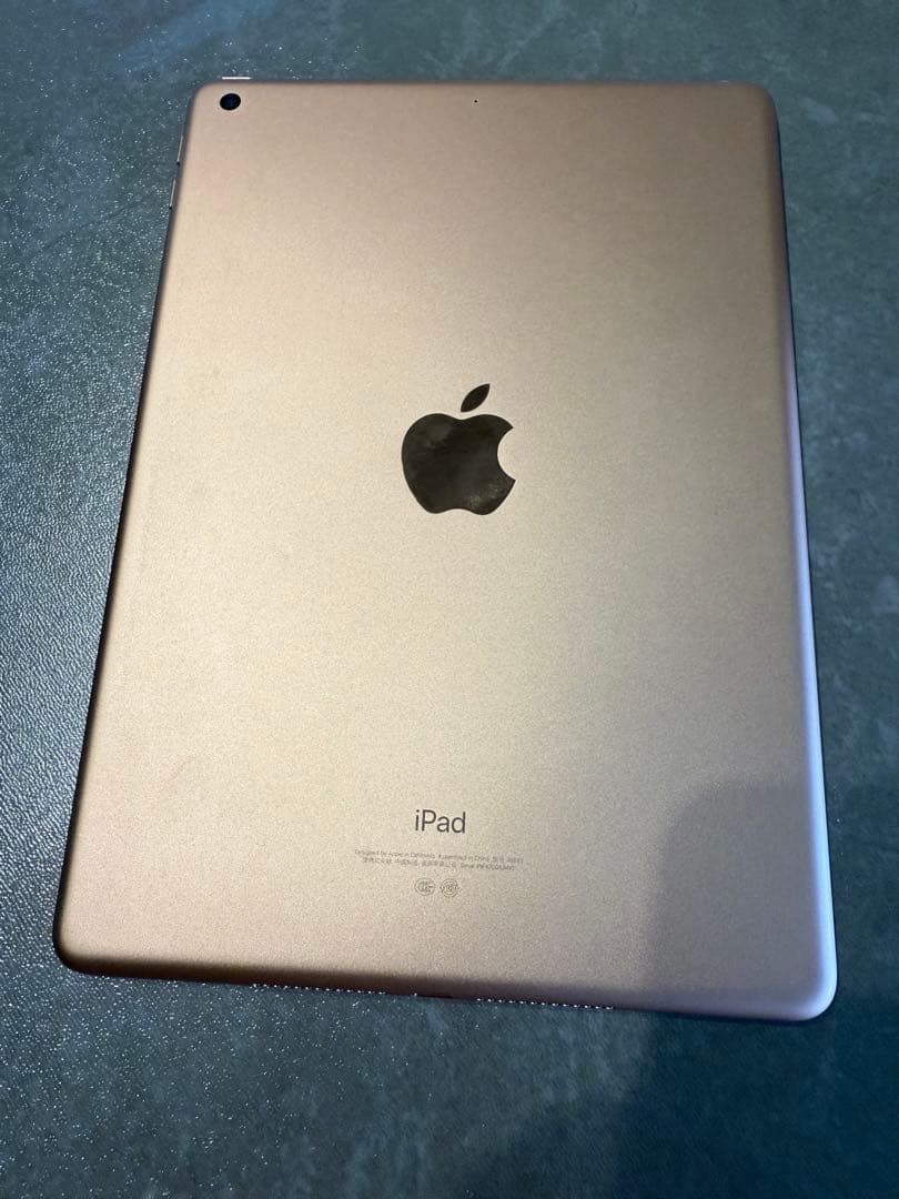 海外版iPad 第6世代 128GB A1893 ピンクゴールド 無音カメラ