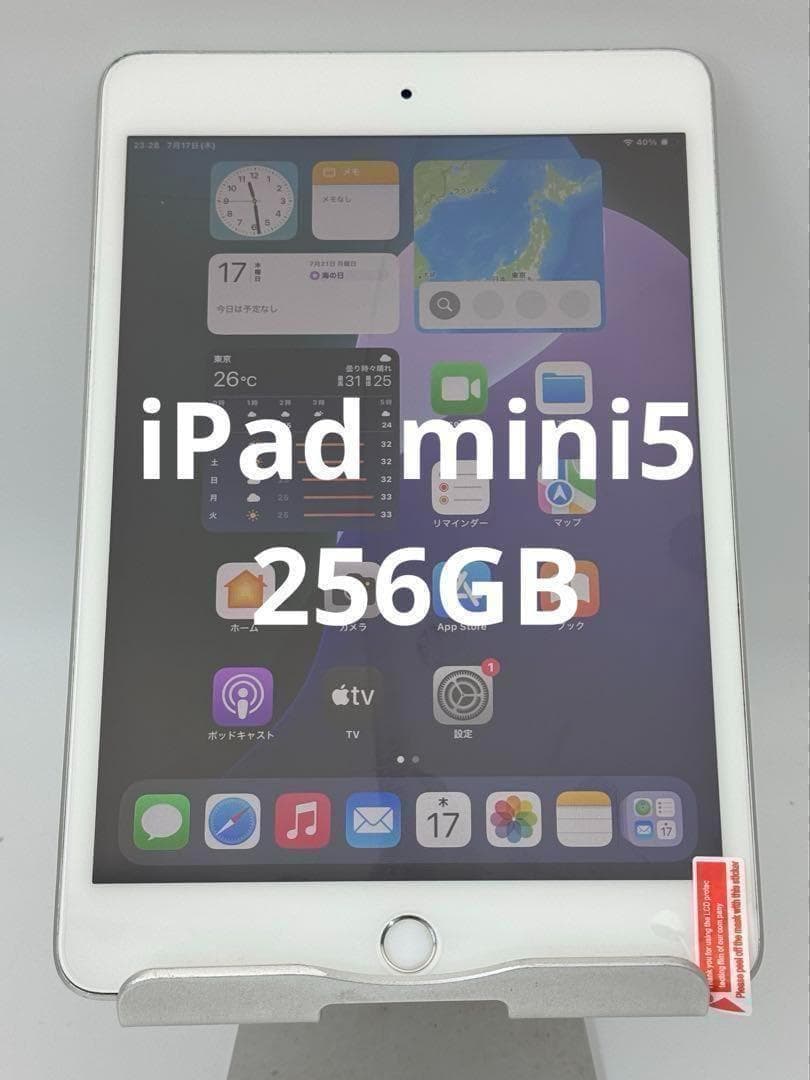 iPad mini5 256gb シルバー