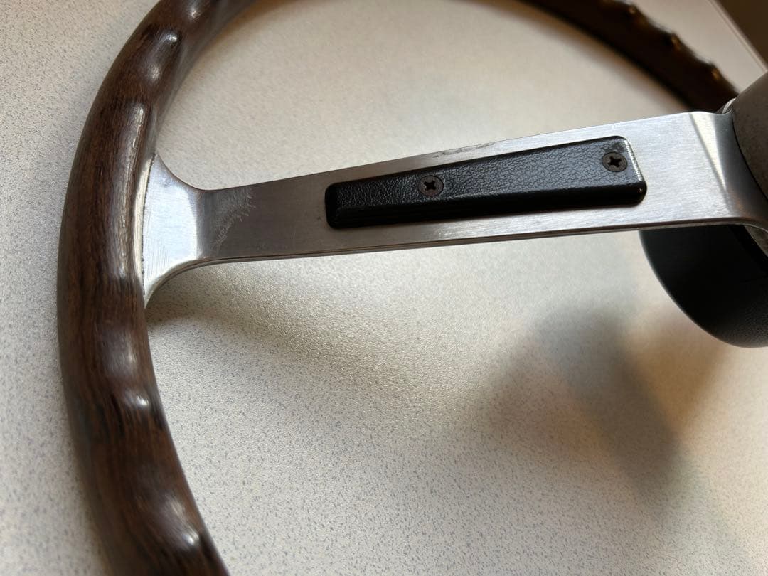 【希少】ダットサンサニー1000 ウッドステアリング　純正オプション