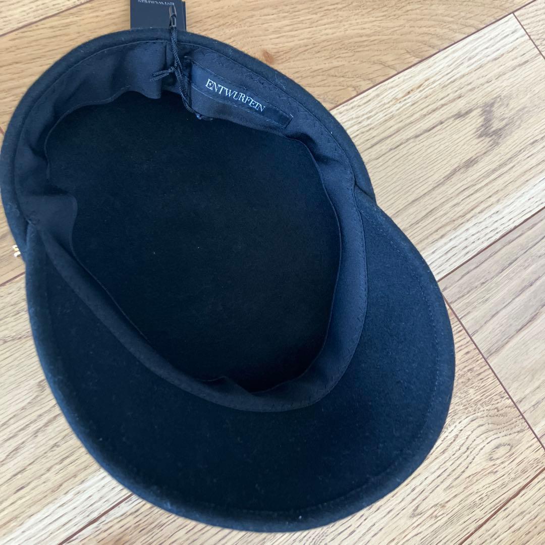 24AW ENTWURFEIN GRACE ジョッキーキャップ　新品