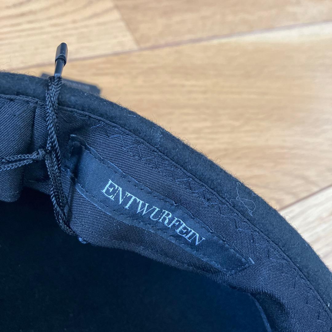 24AW ENTWURFEIN GRACE ジョッキーキャップ　新品