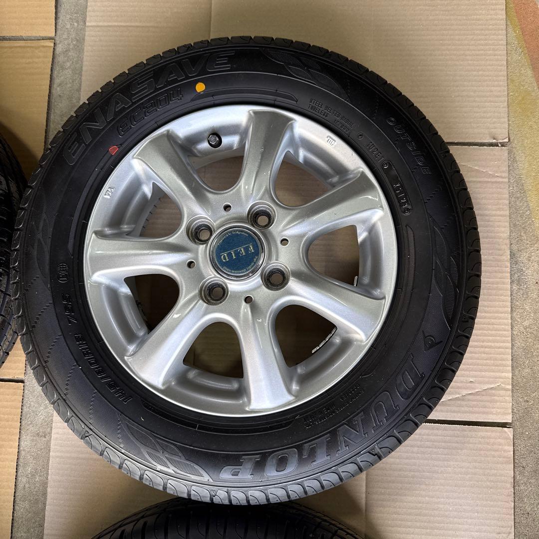 145/80R13 ブリヂストン　フェイド　夏タイヤ付きアルミホイール