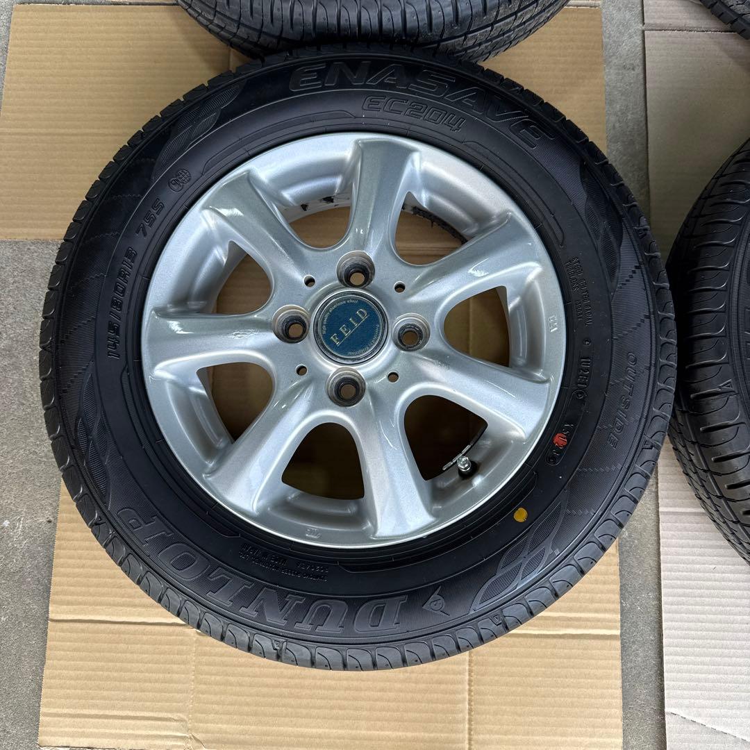 145/80R13 ブリヂストン　フェイド　夏タイヤ付きアルミホイール