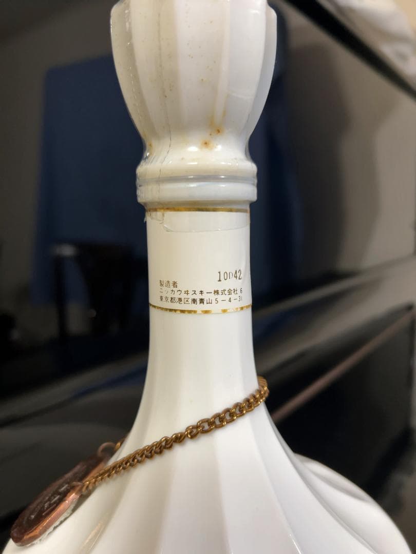 ［新品未開封］NIKKA WHISKY TSURU 陶器ボトル