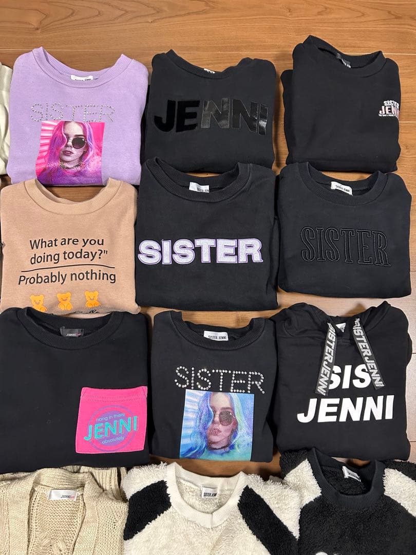 jenni、バイラビット、レピピアルマリオ、アルジー　130 冬物　29点セット