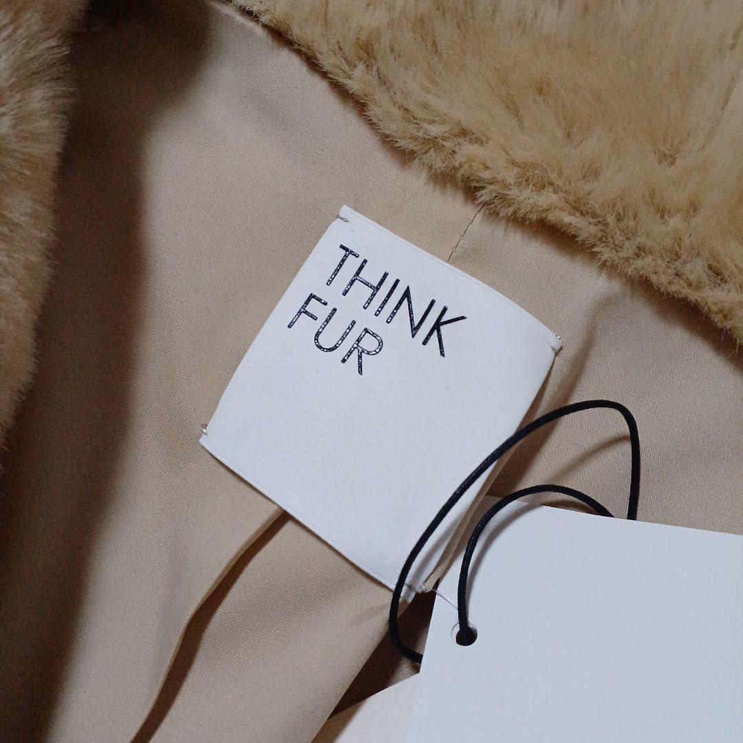 新品 Rex Like Fur Cocoon Coat / THINK FUR