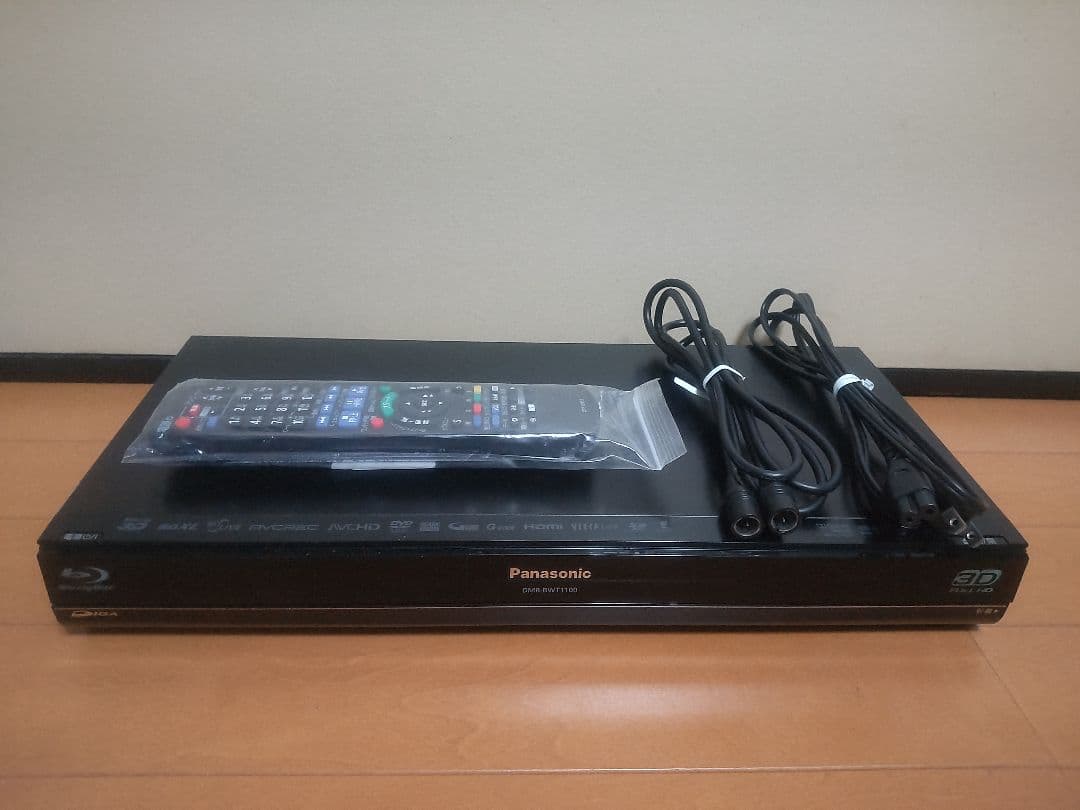 パナソニック　DIGA DMR―BWT1100 500GB→1TB プチメンテ済