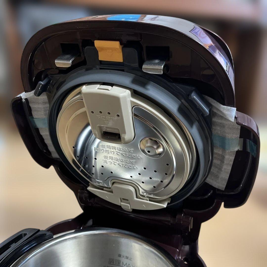 象印 自動圧力IHなべ EL-MB30 煮込み自慢 ボルドー　圧力鍋