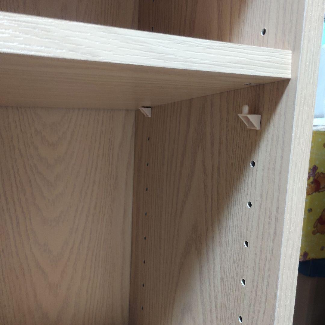 ニトリ　ラック・本棚 ナチュラル 木製