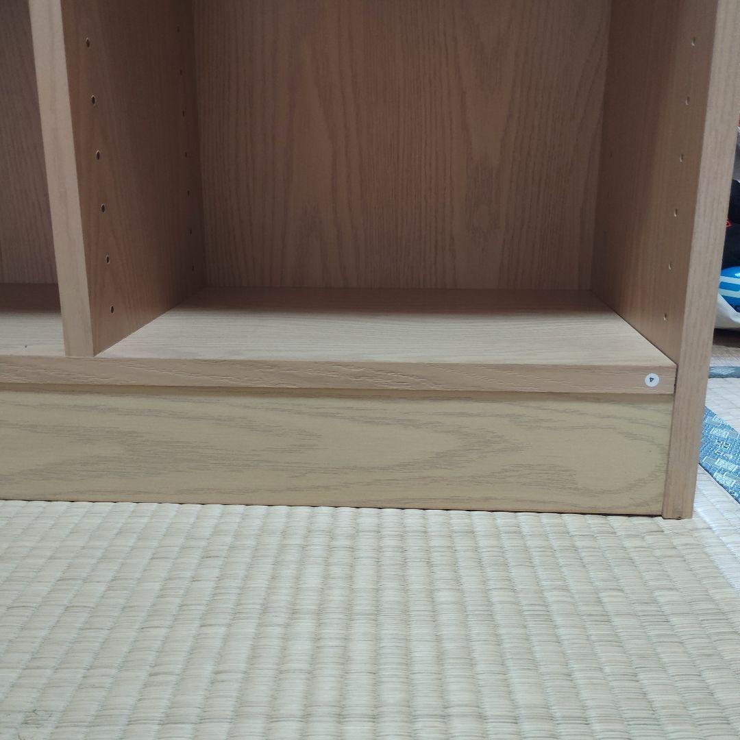 ニトリ　ラック・本棚 ナチュラル 木製