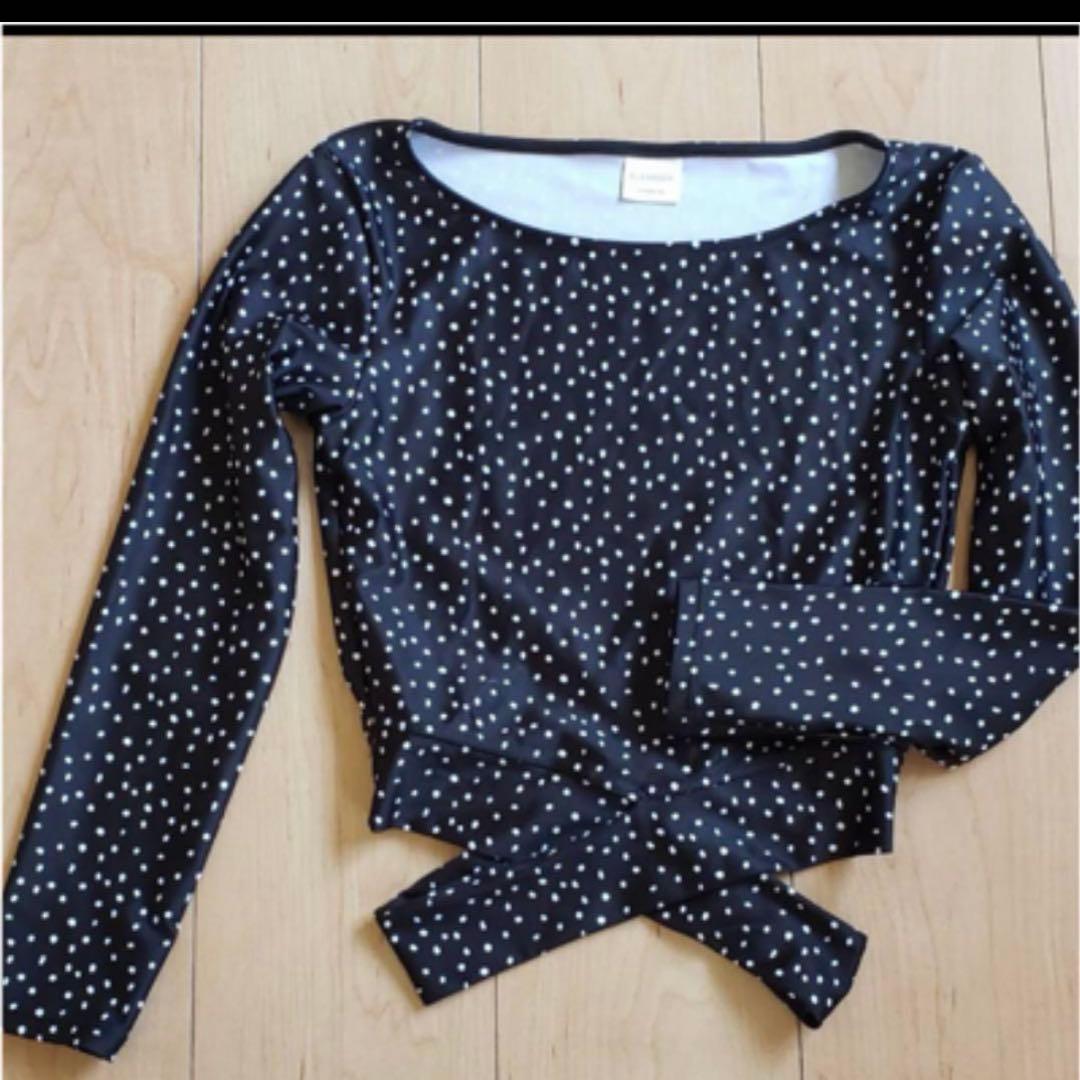 DESCENDANT ELENDEEK スイムウェア 水着 ビキニ 黒ドット