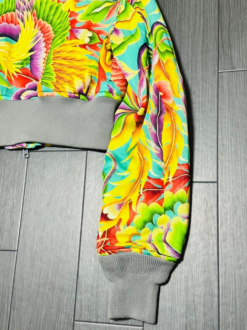 ヨウジヤマモト 08ss 花柄シルクブルゾン