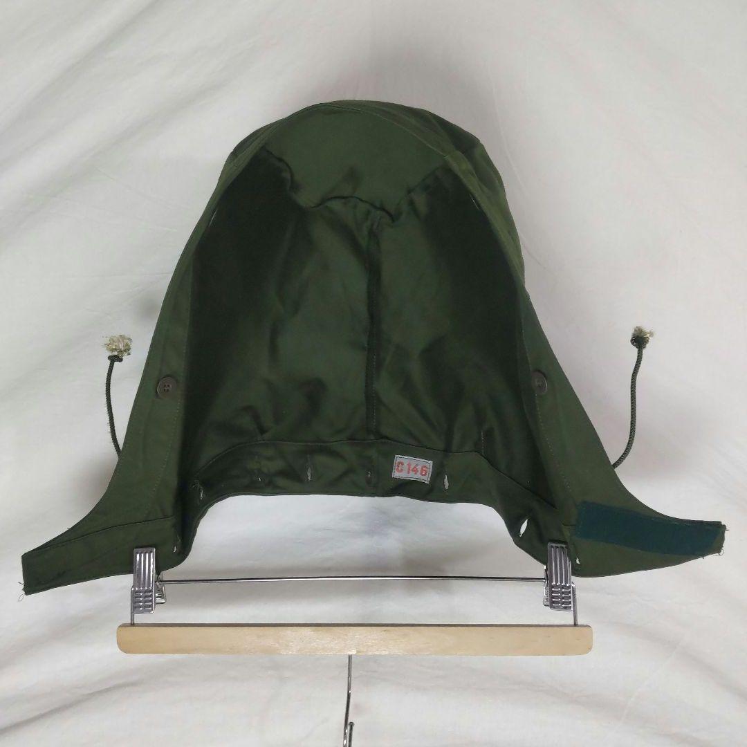 スウェーデン軍 70s M69 タンカースジャケット C146 戦車兵用 フード