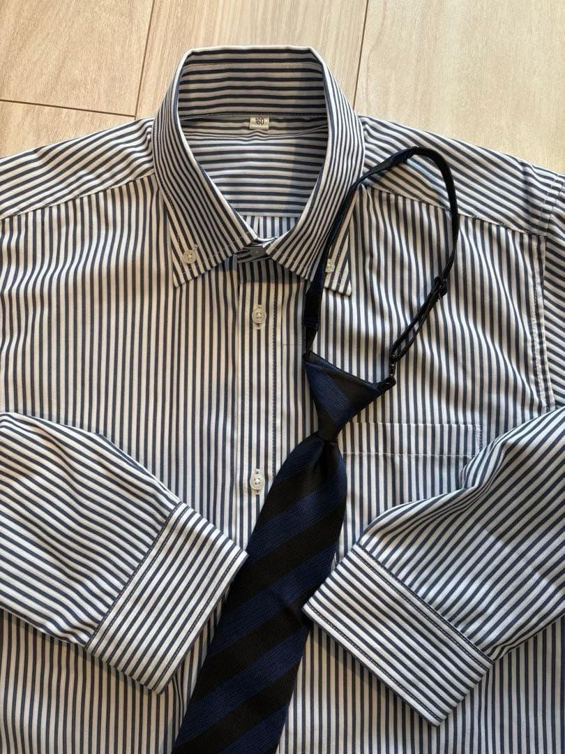 ワンダーファクトリー 160 ネイビー 濃紺 フォーマルスーツ6点セット