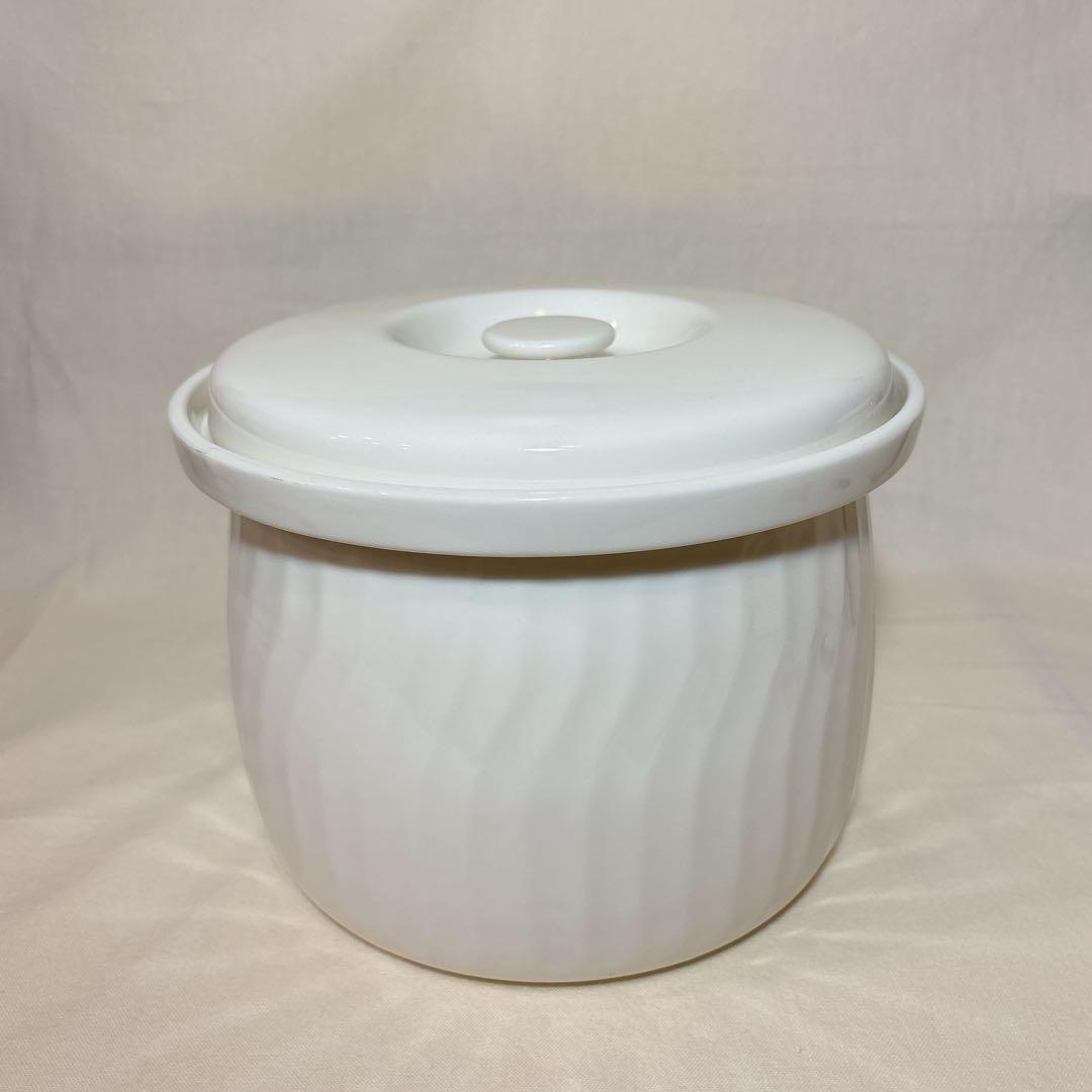 森修焼（しんしゅうやき）ぬか漬け容器「有用微生物のハーモニー」