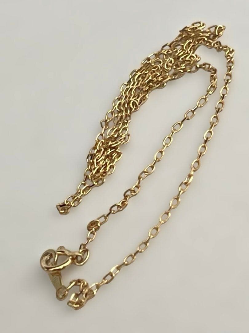 美品 MIKIMOTOミキモト ネックレスチェーン K18YG