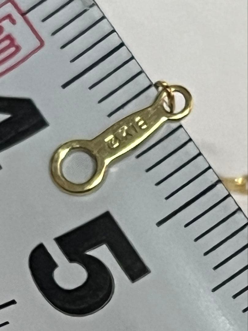 美品 MIKIMOTOミキモト ネックレスチェーン K18YG