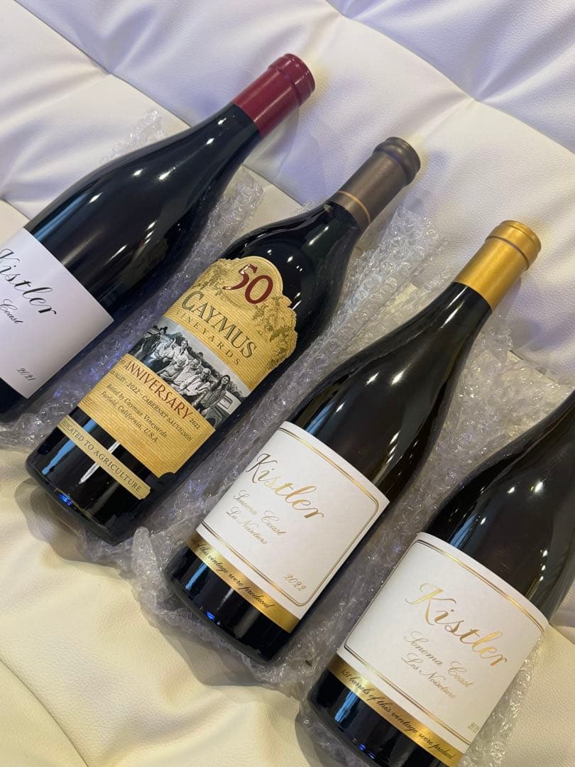 4本セット アメリカ高級ワイン　キスラー　ケイマス