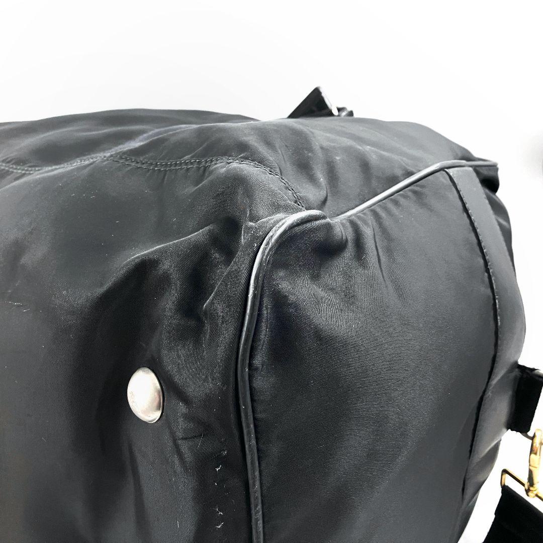 超大容量✨️プラダ 3034 2way ボストンバッグ サフィアーノ ナイロン