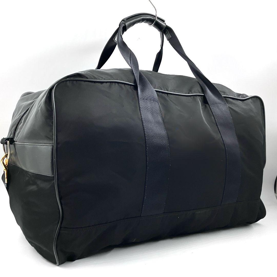 超大容量✨️プラダ 3034 2way ボストンバッグ サフィアーノ ナイロン