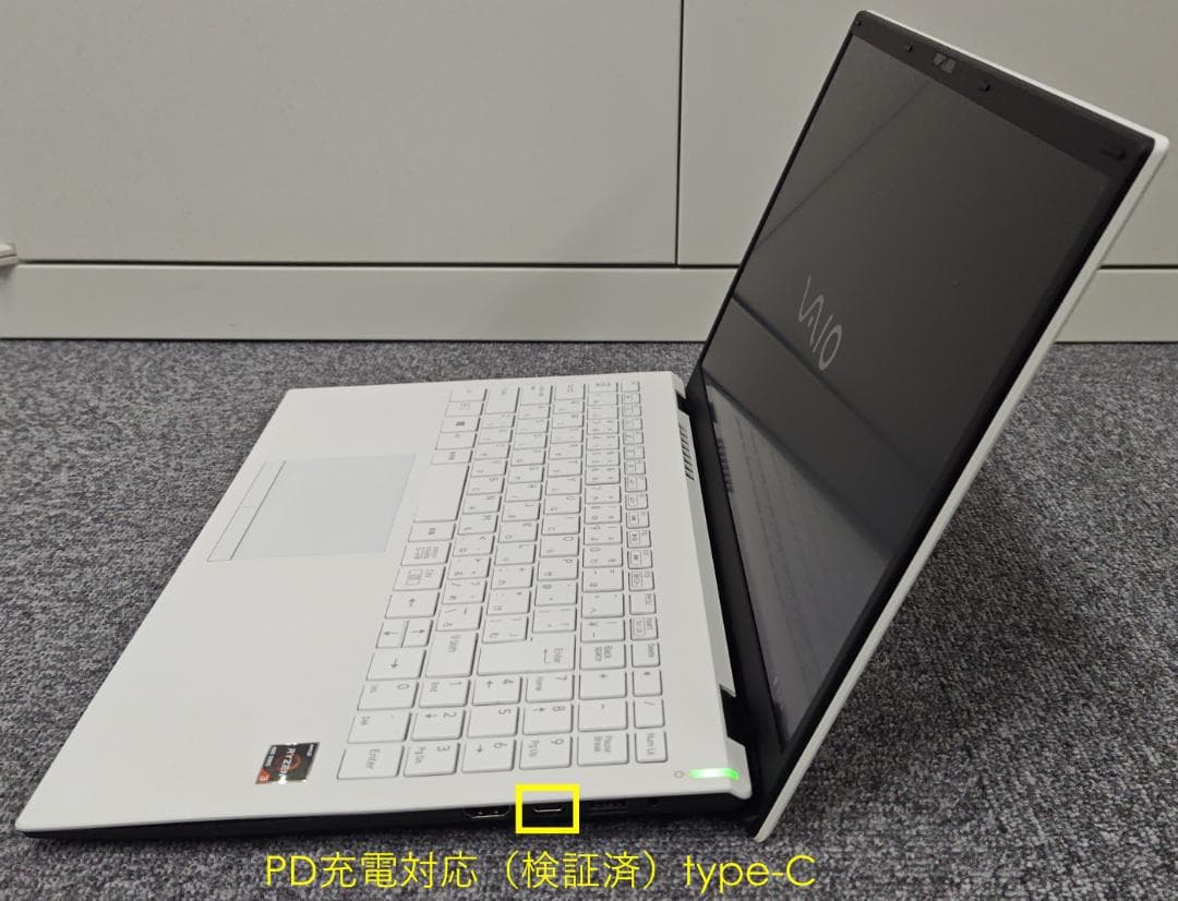★交渉成立済★ 美品 超希少 VAIO FL15 AMD 新品SSD500GB