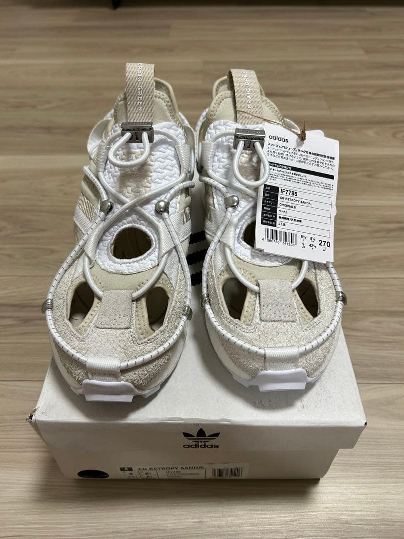 adidas アディダス　クレイグ・グリーン RETROPY サンダル