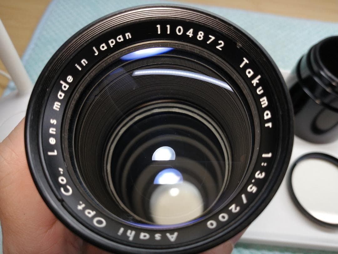 レンズ(単焦点) Pentax Takumar 200mm f/3.5 #7809