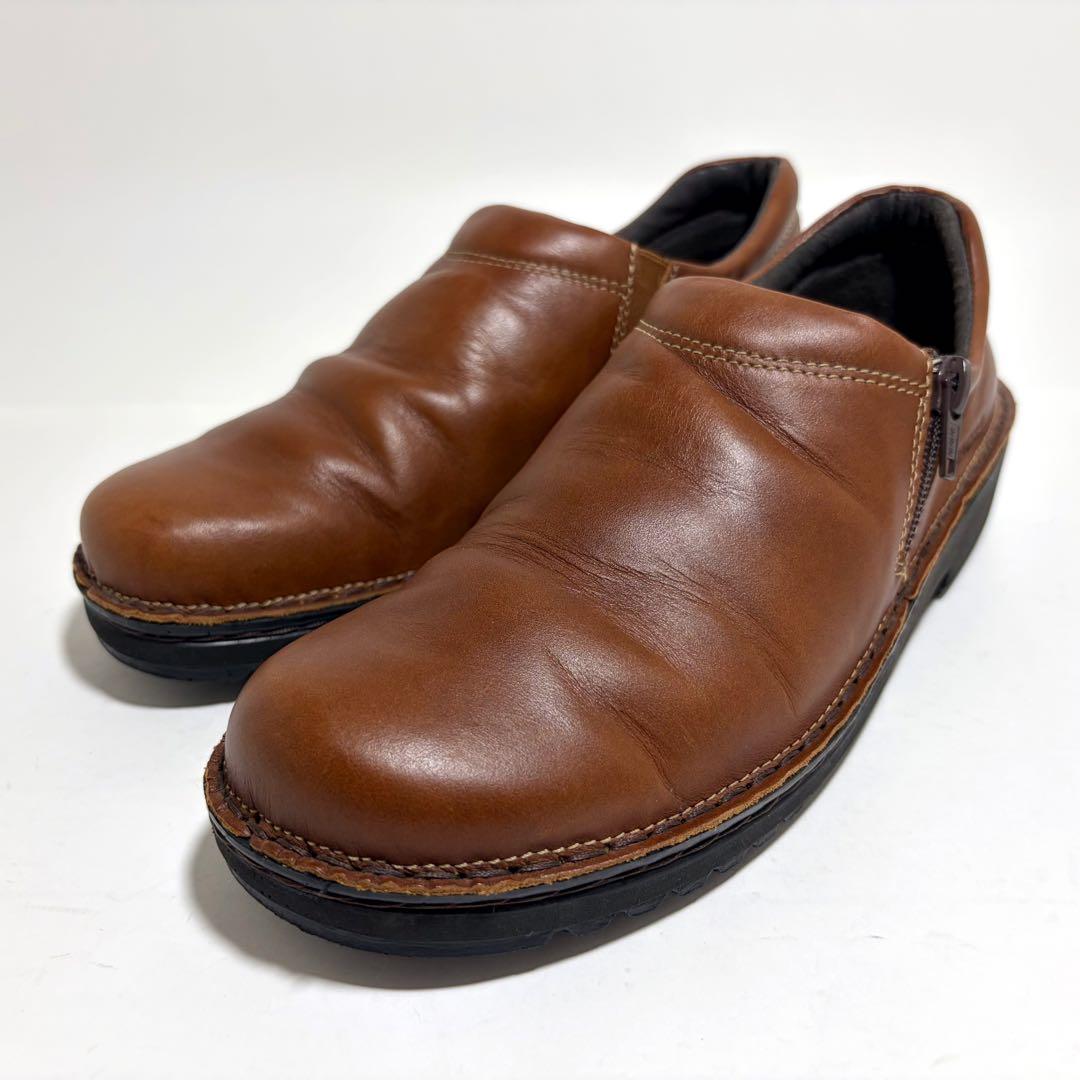 美品☆NAOT CLARA ナオト クララ スリッポン レザー 39 24.5