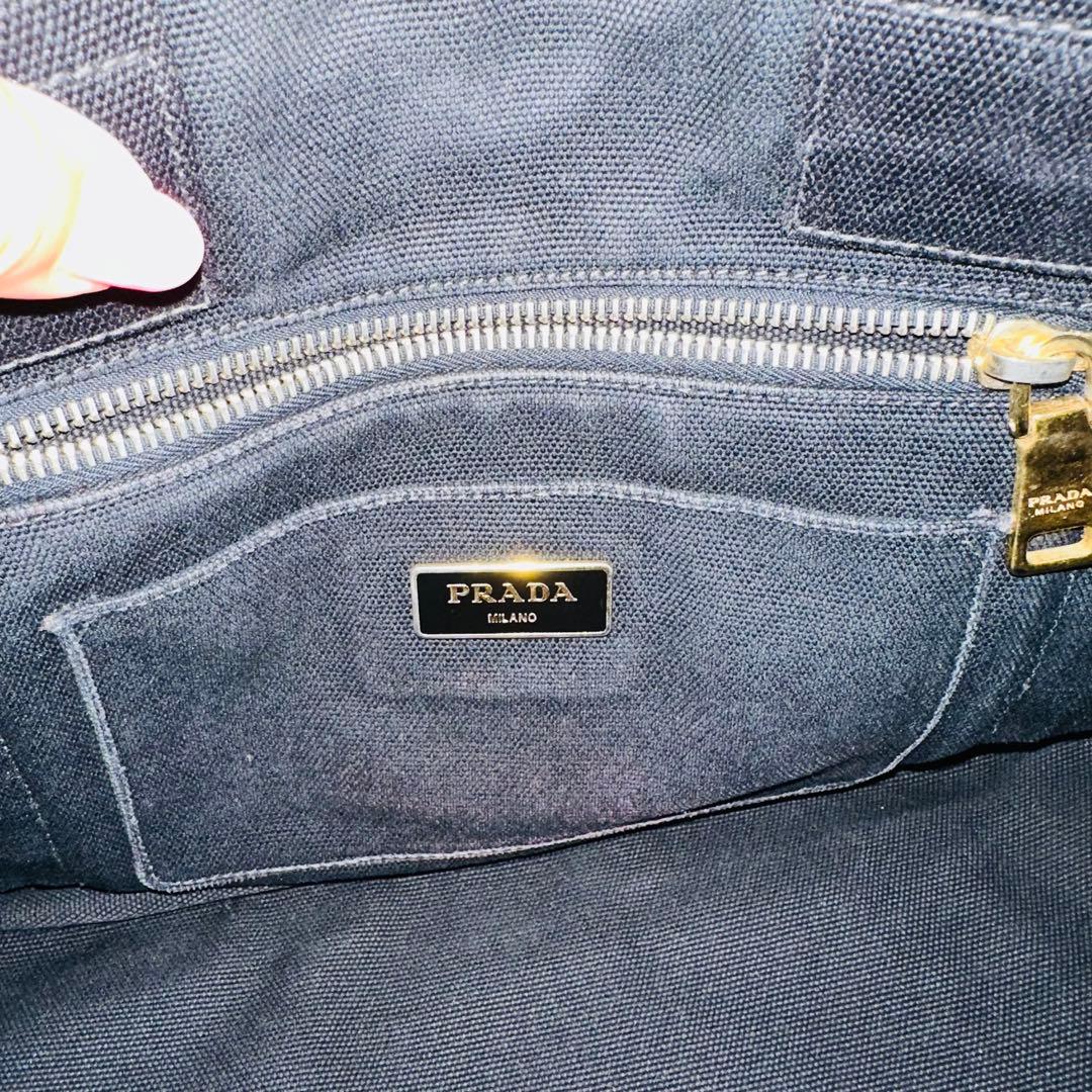 PRADA カナパ　ビンテージ　アーティストペイント