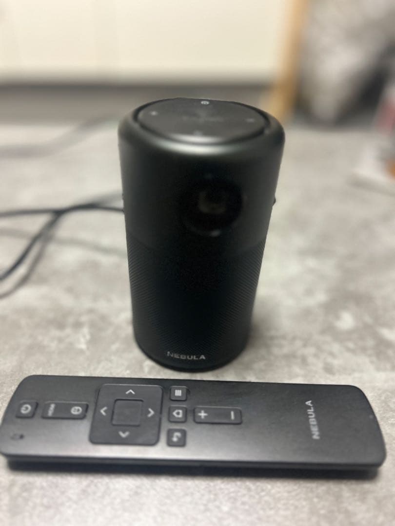 Nebula Capsule プロジェクター リモコン　アダプタ付き　箱無し