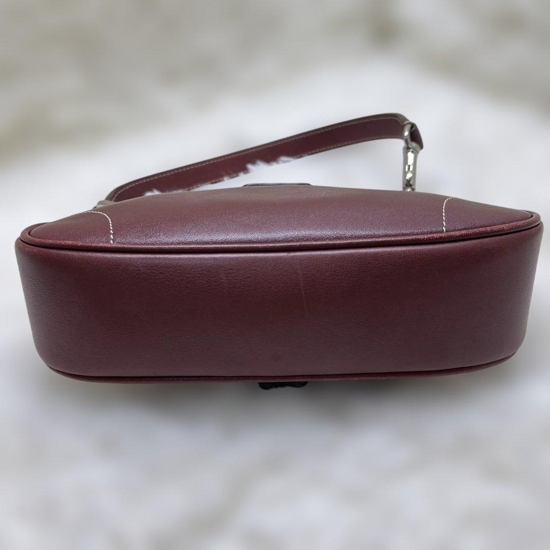 良品 COACH コーチ アクセサリーポーチ　ソーホー　ワンショルダー　レザー