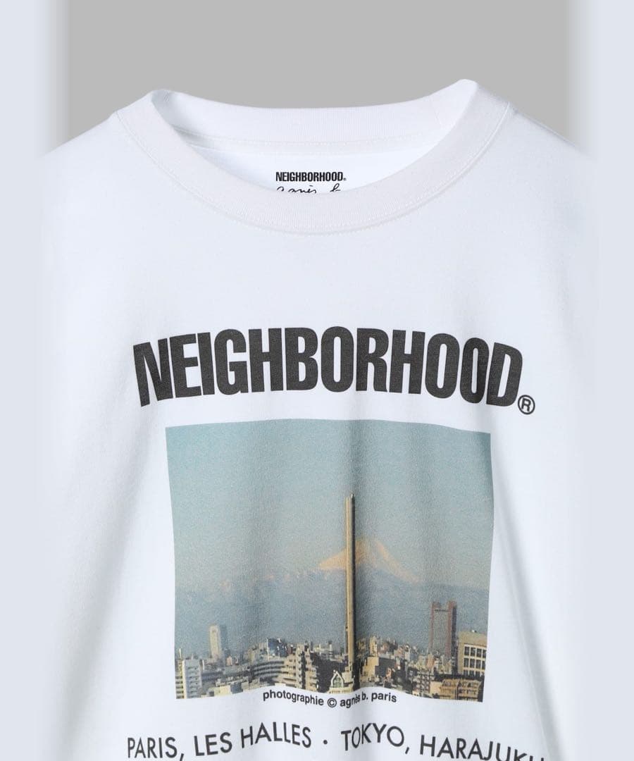 S*m様 NEIGHBORHOOD agnès b. ロンT サイズＬ アニエス