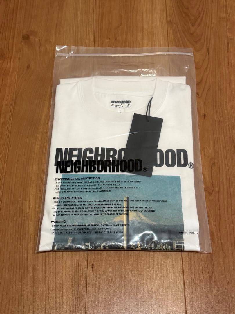 S*m様 NEIGHBORHOOD agnès b. ロンT サイズＬ アニエス