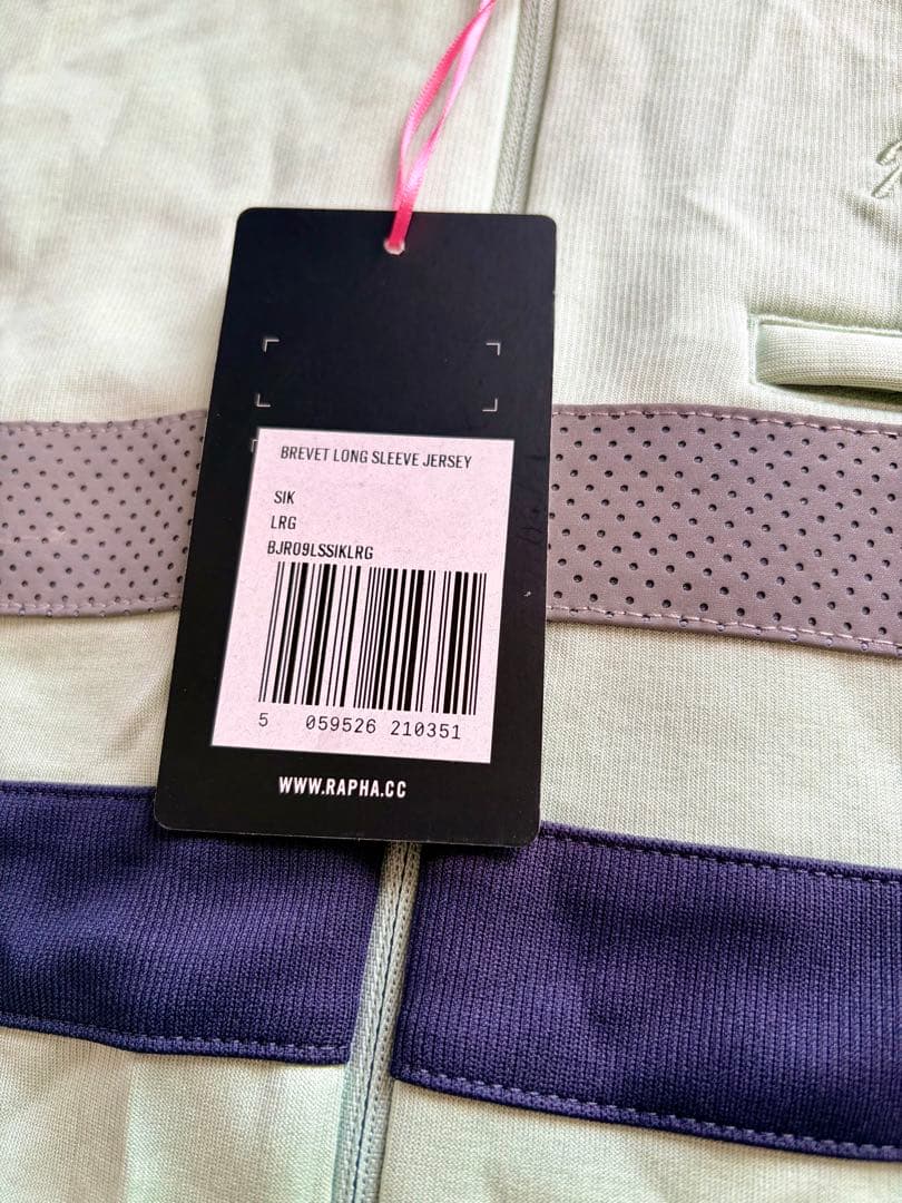 ウェア Rapha Brevet Long Sleeve Jersey L